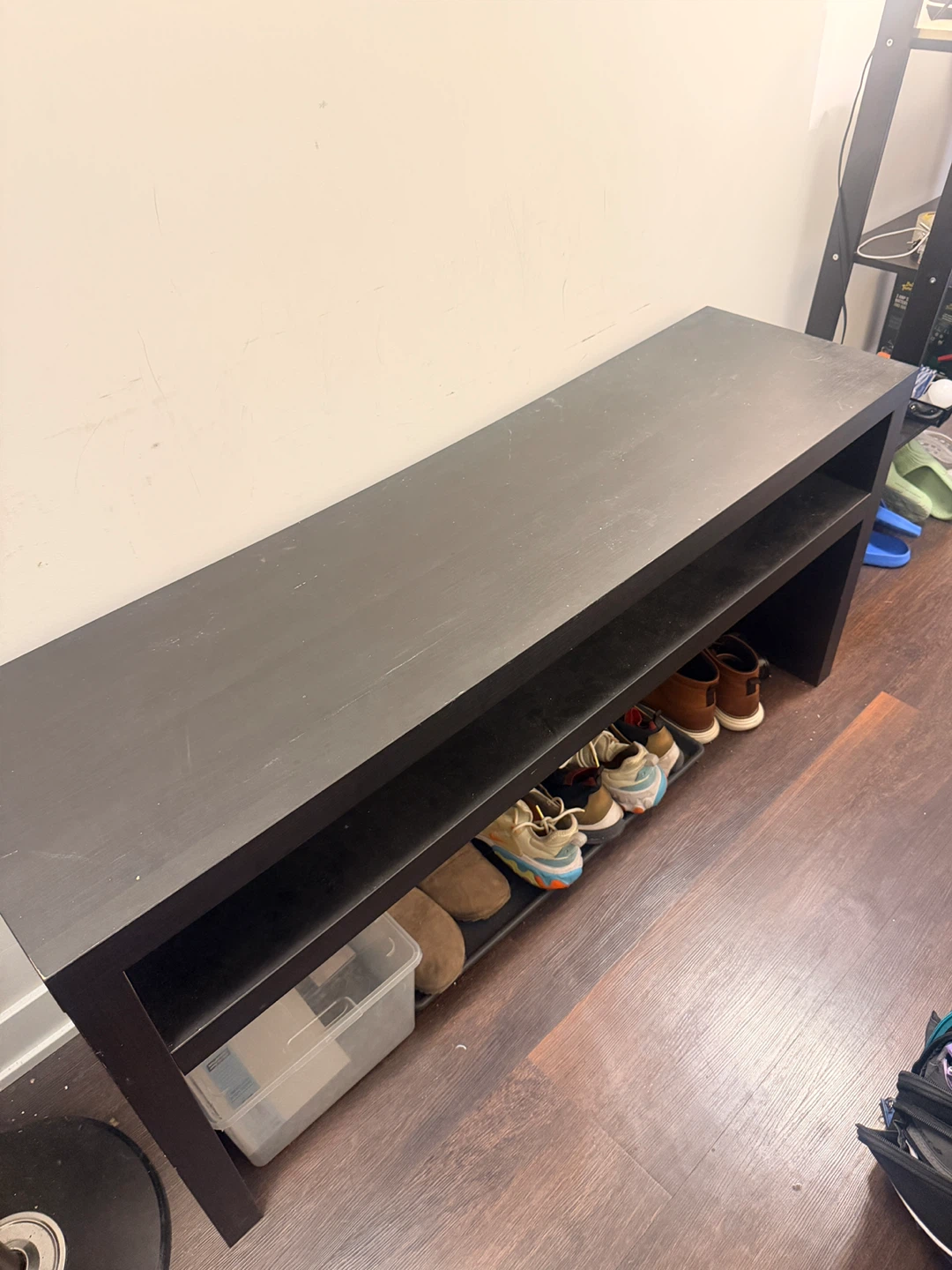 LACK Black Console Table - photo 3