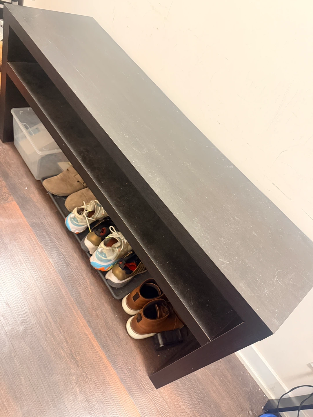 LACK Black Console Table - photo 2