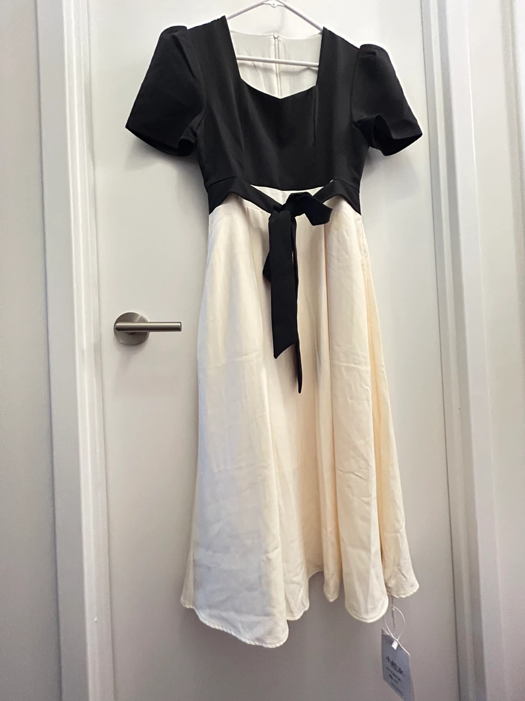 NEW- Two-Tone Midi Dress