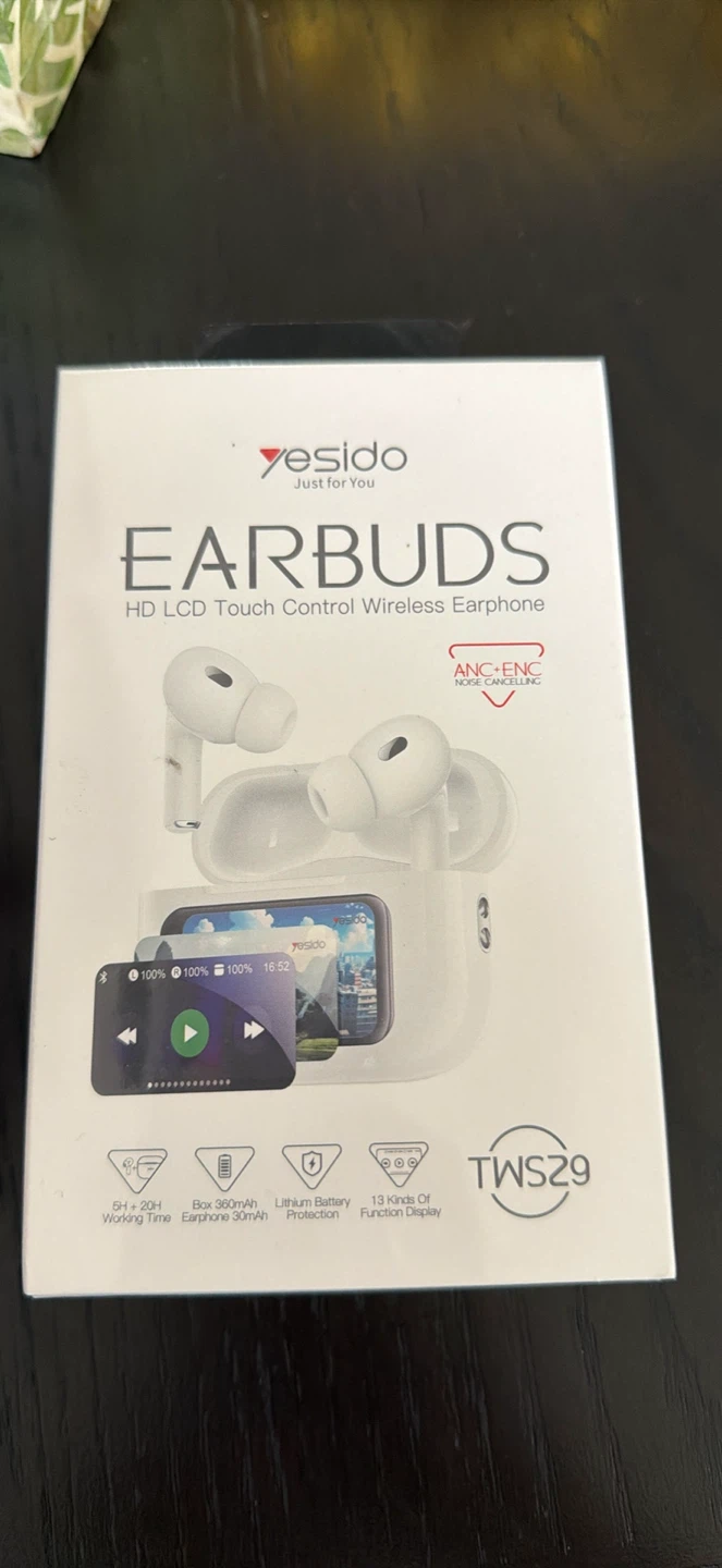 Yesido Touch Control Wireless Earbuds