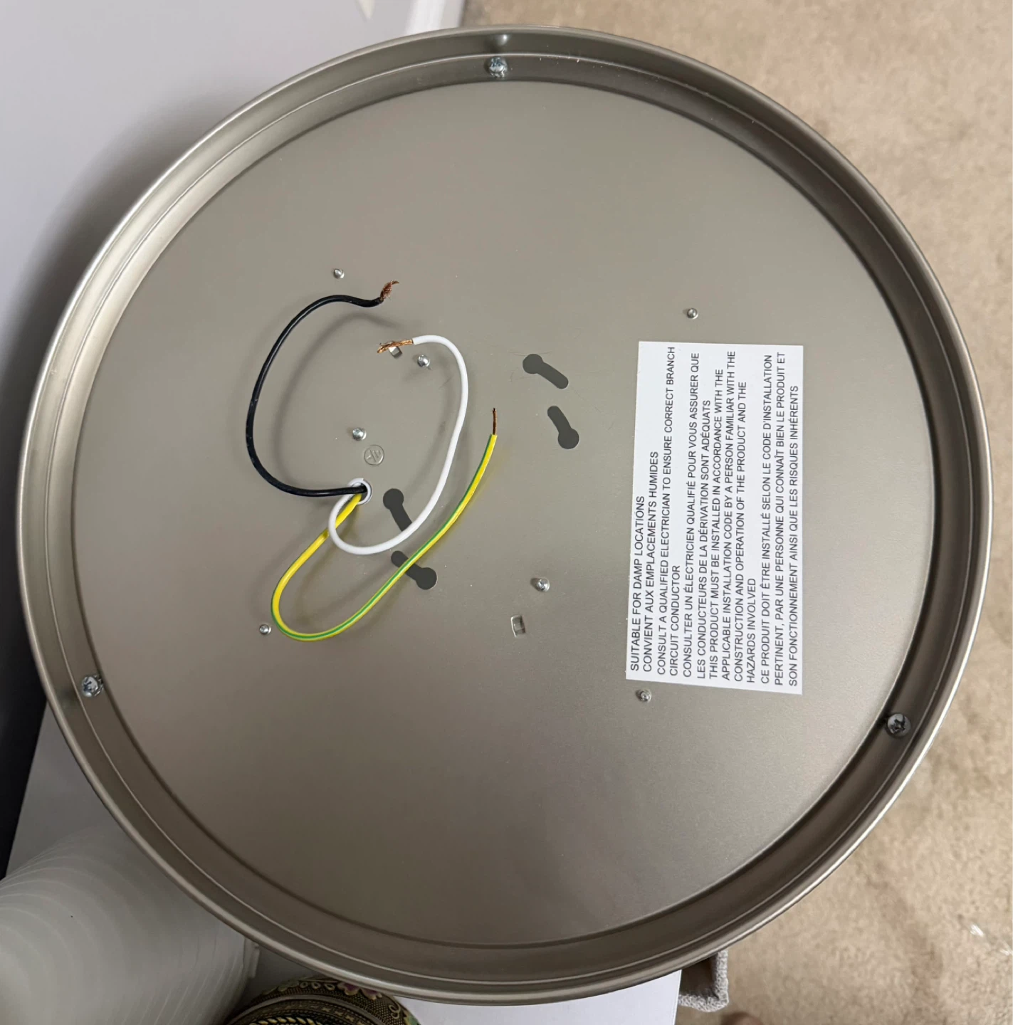Sleek Flush Mount Ceiling Light Fixture
