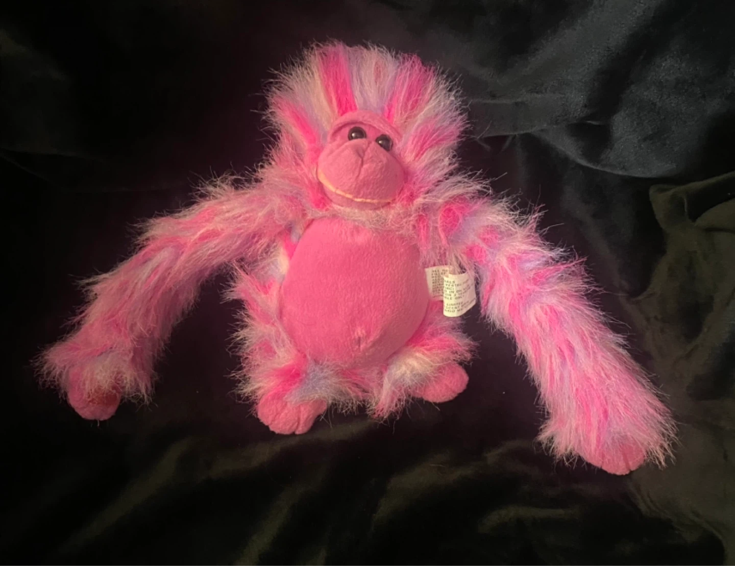 Funky Pink & Purple Shaggy Gorilla Plush - Best Made Toys - photo 2