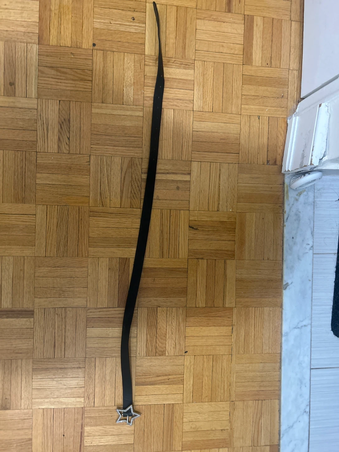 Black Belt with Star Buckle - photo 3