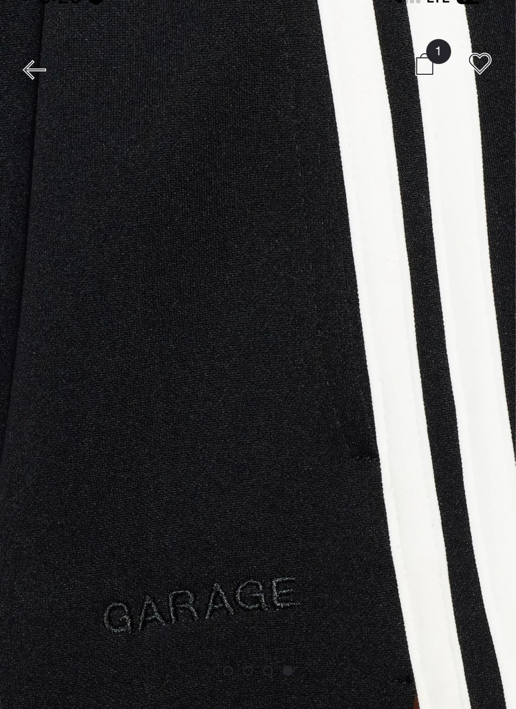 Garage Tricot Low Rise Track Shorts- L - photo 4