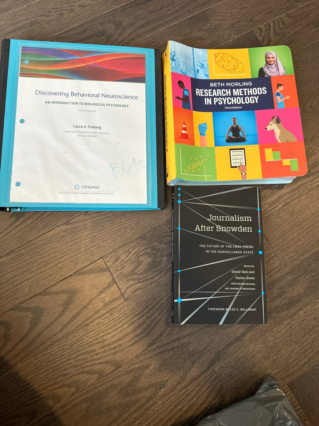 Psych and Journalism College Textbooks
