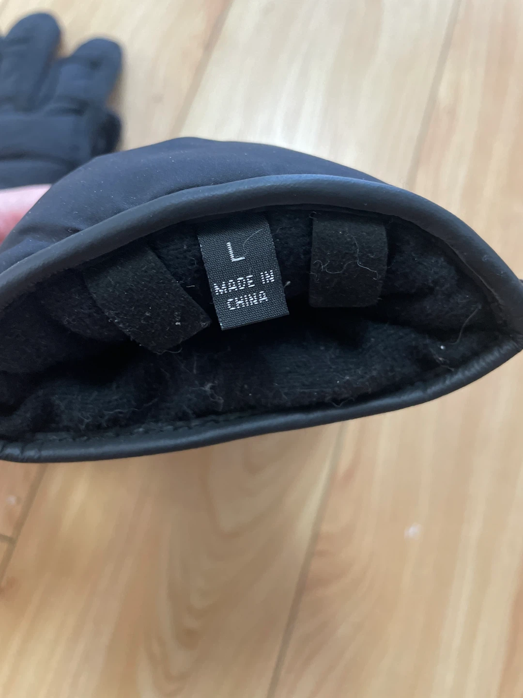 Black Insulated Gloves - Size L - photo 3
