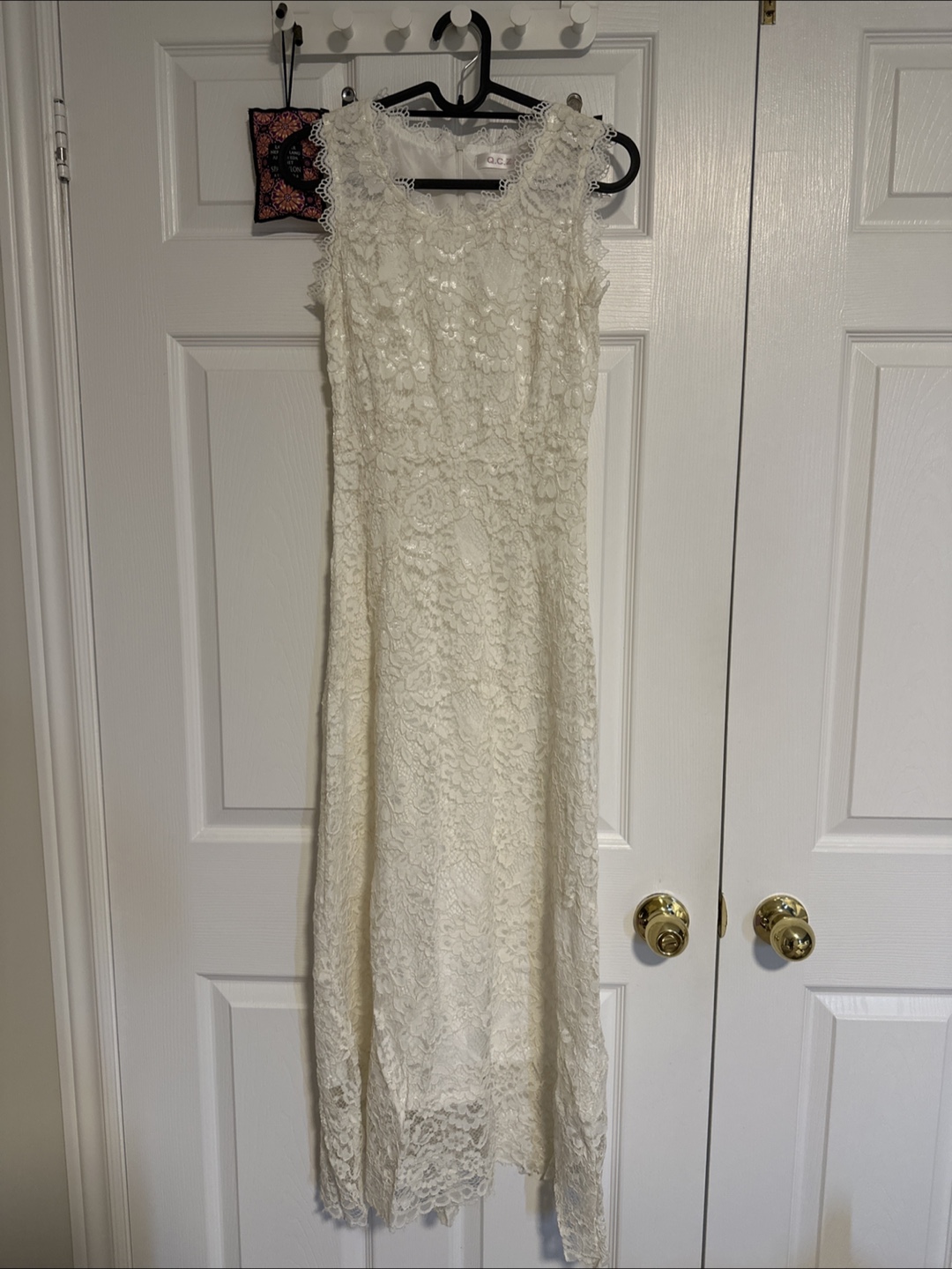 Cream Lace Dress