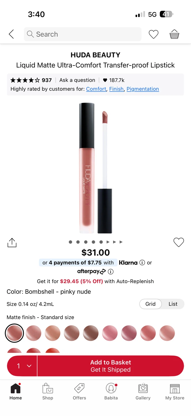 huda beauty matte lipstick - photo 2