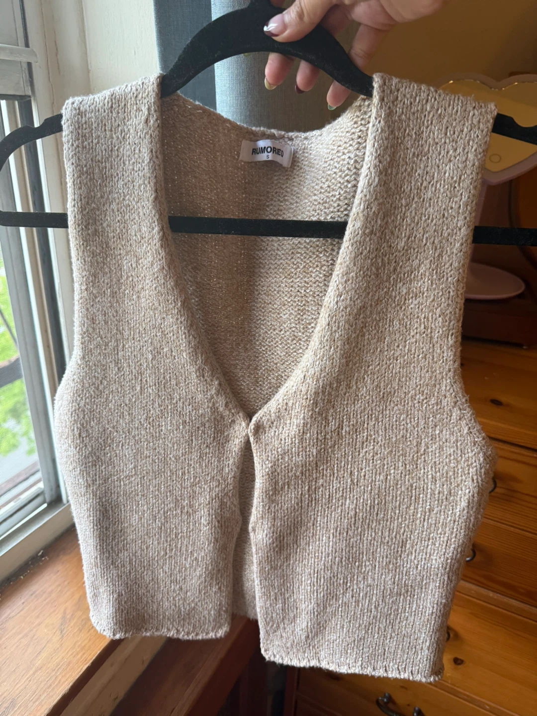 CLOSET CLEAN OUT Rumored Knit Sweater Vest
