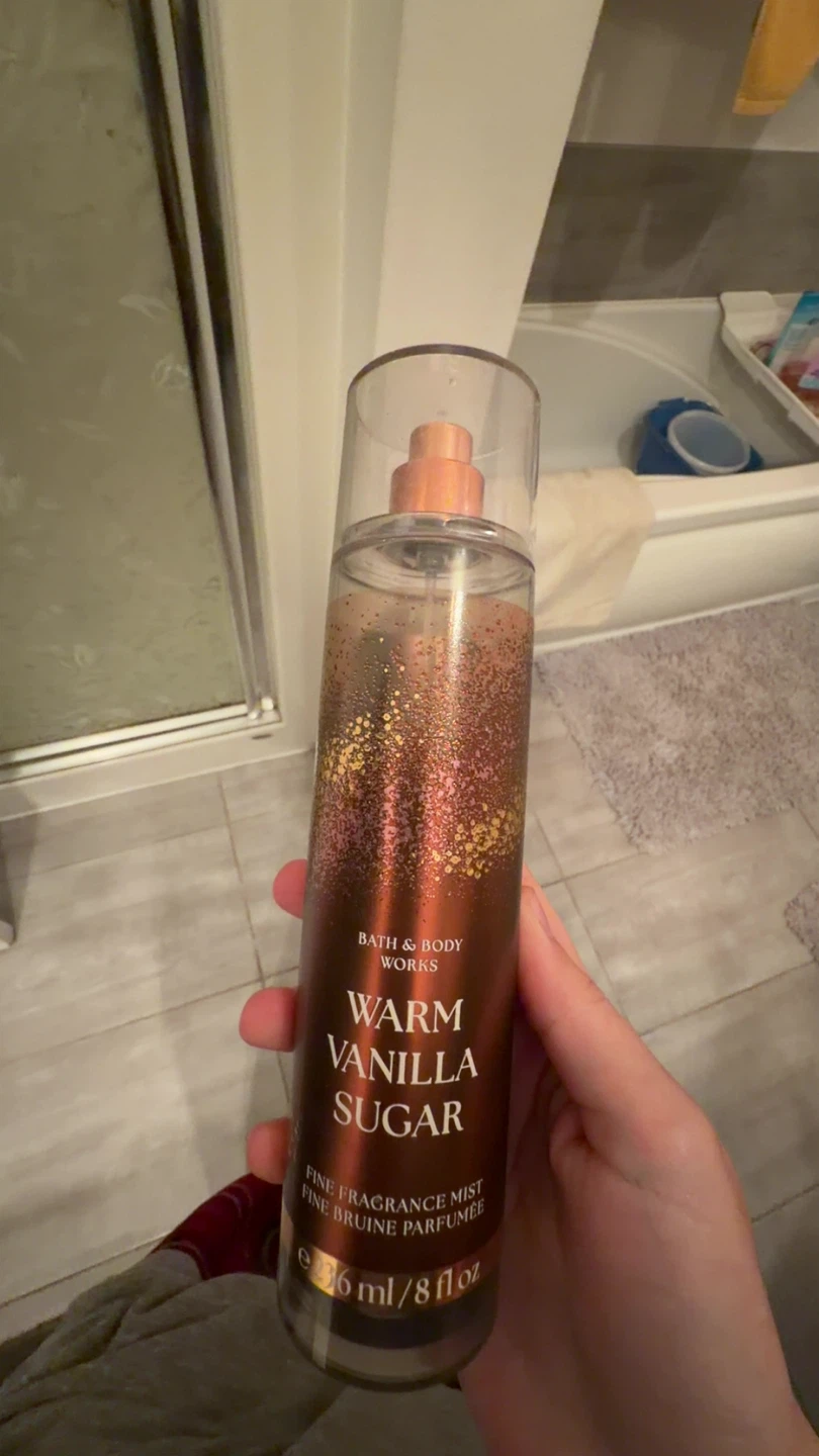 Bath & Body Works Warm Vanilla Sugar Fine Fragrance Mist 8 fl oz