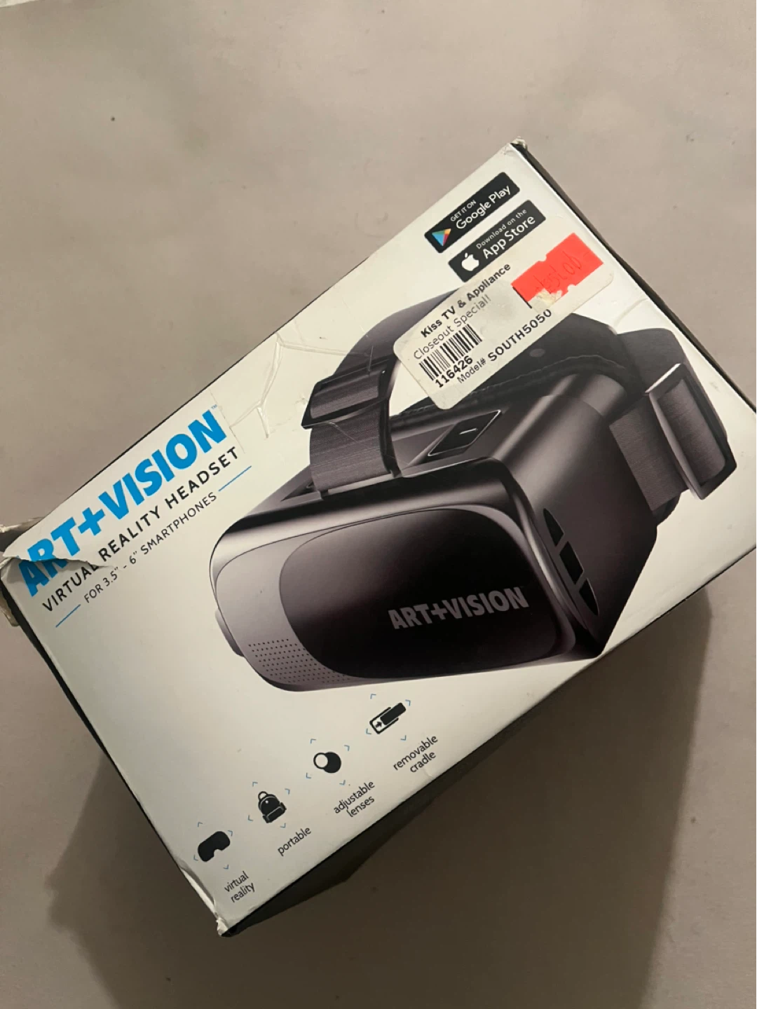 VR headset for smartphone