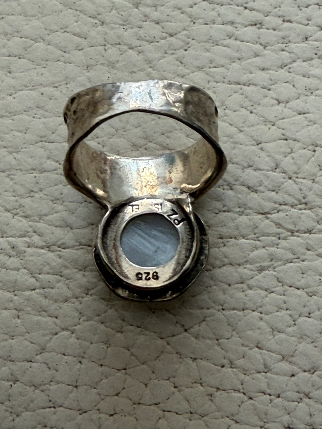 Sterling Silver Ring with MoonStone - photo 2