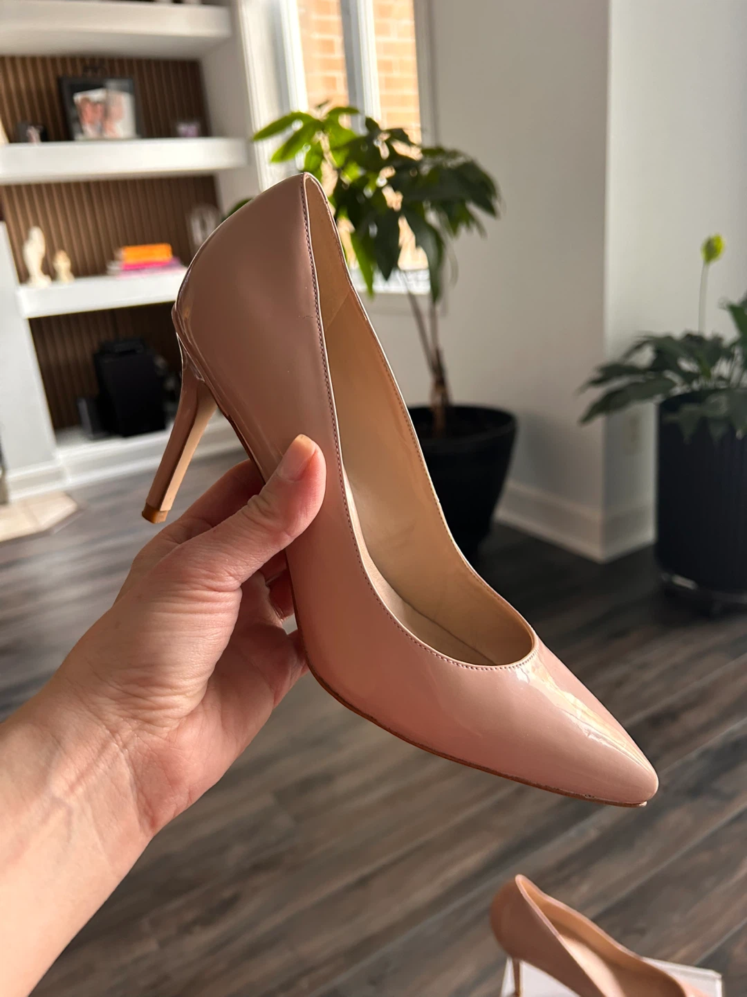 ALDO KEDIREDDA Heels - Nude Patent - Size 7 - photo 3