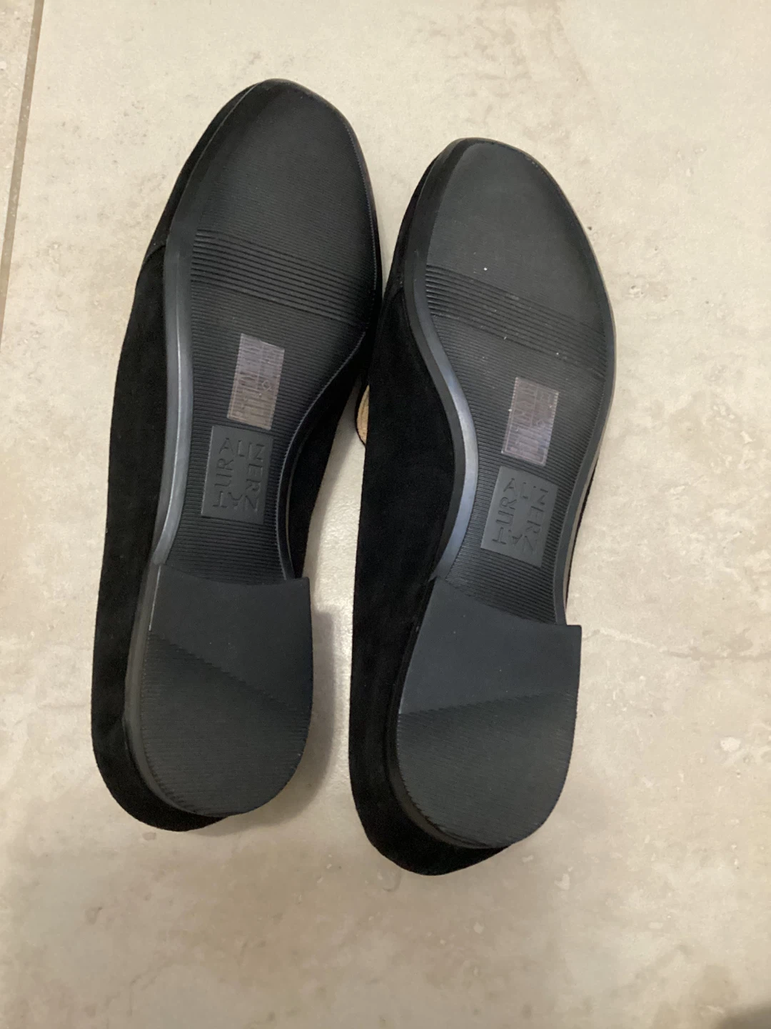 NATURALIZER BLACK SUEDE LOAFERS - photo 2