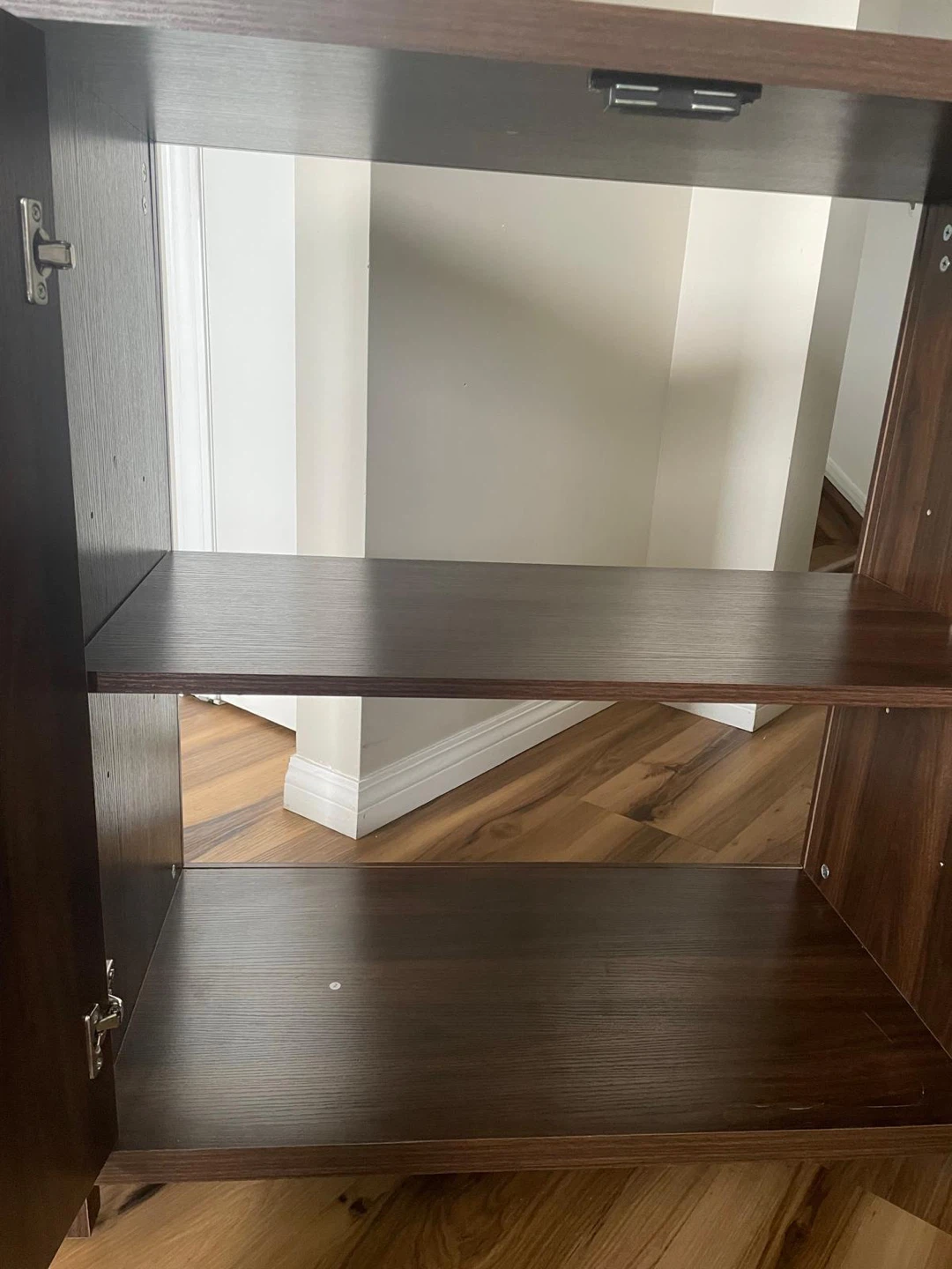 Wooden Accent Cabinet(Please read description) - photo 2