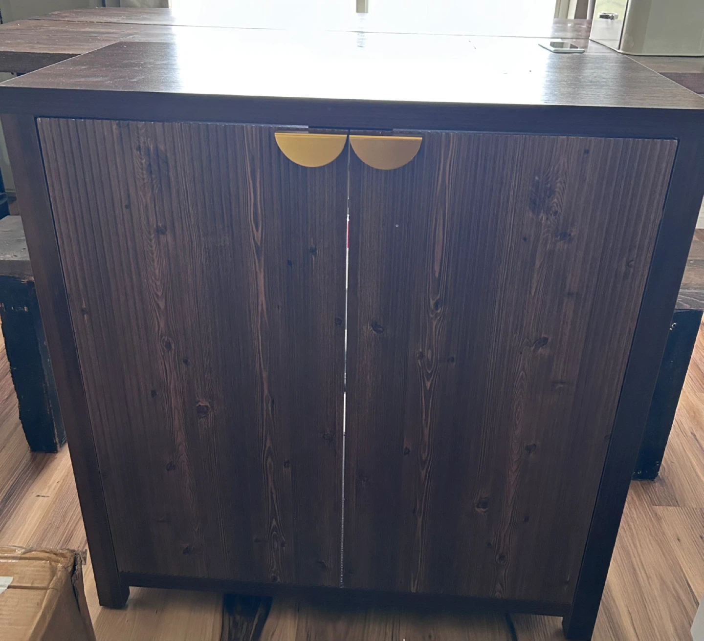 Wooden Accent Cabinet(Please read description) - photo 4