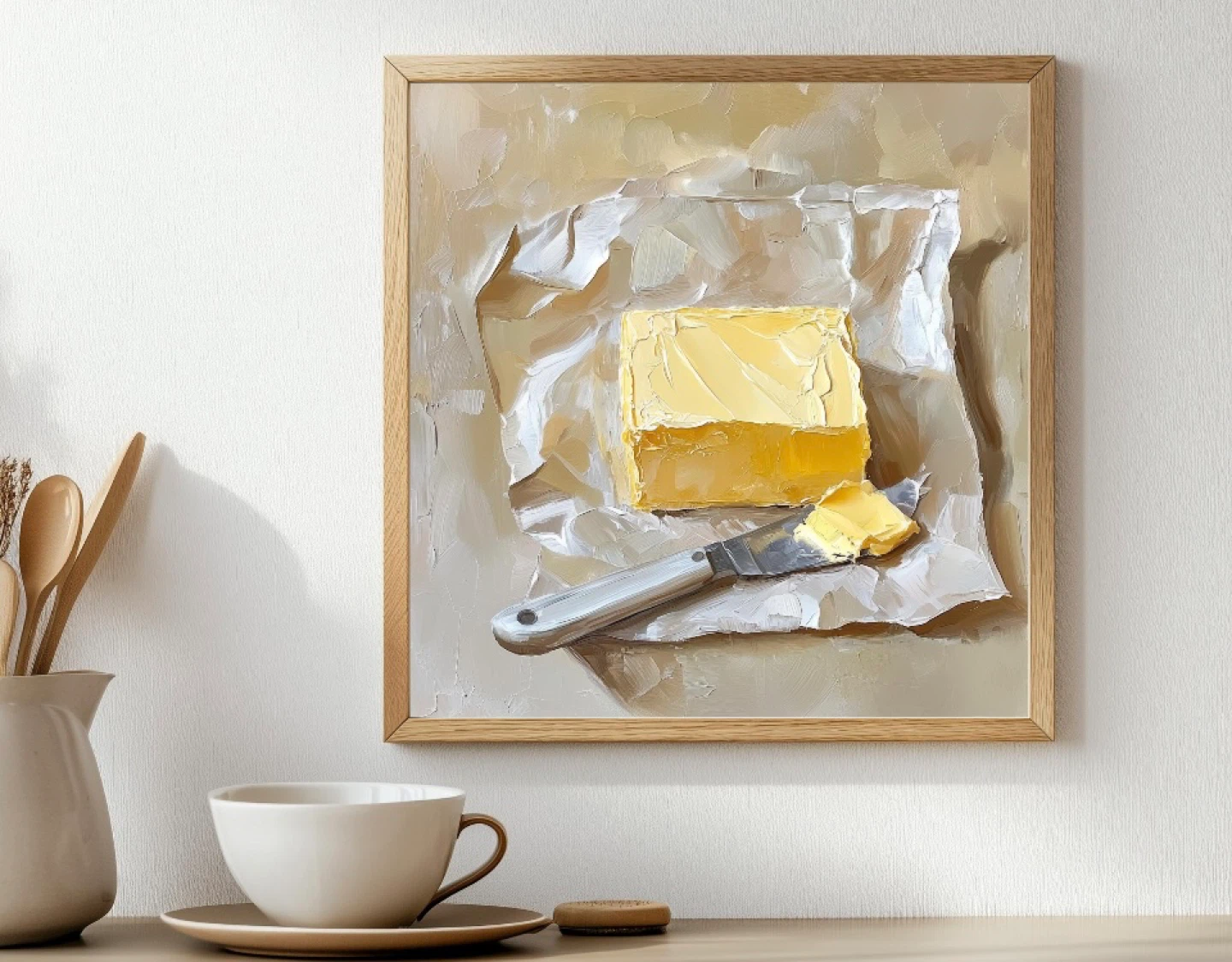 "Butter” Art Print  24"x36" Pristine, Never Framed