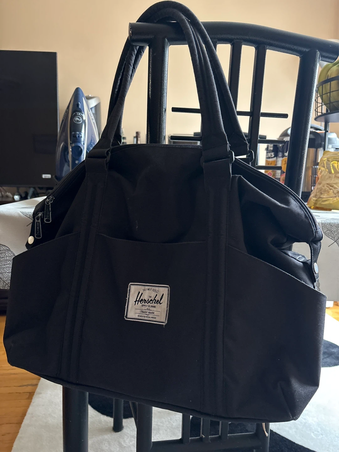 Herschel Supply Co. Black Tote Bag