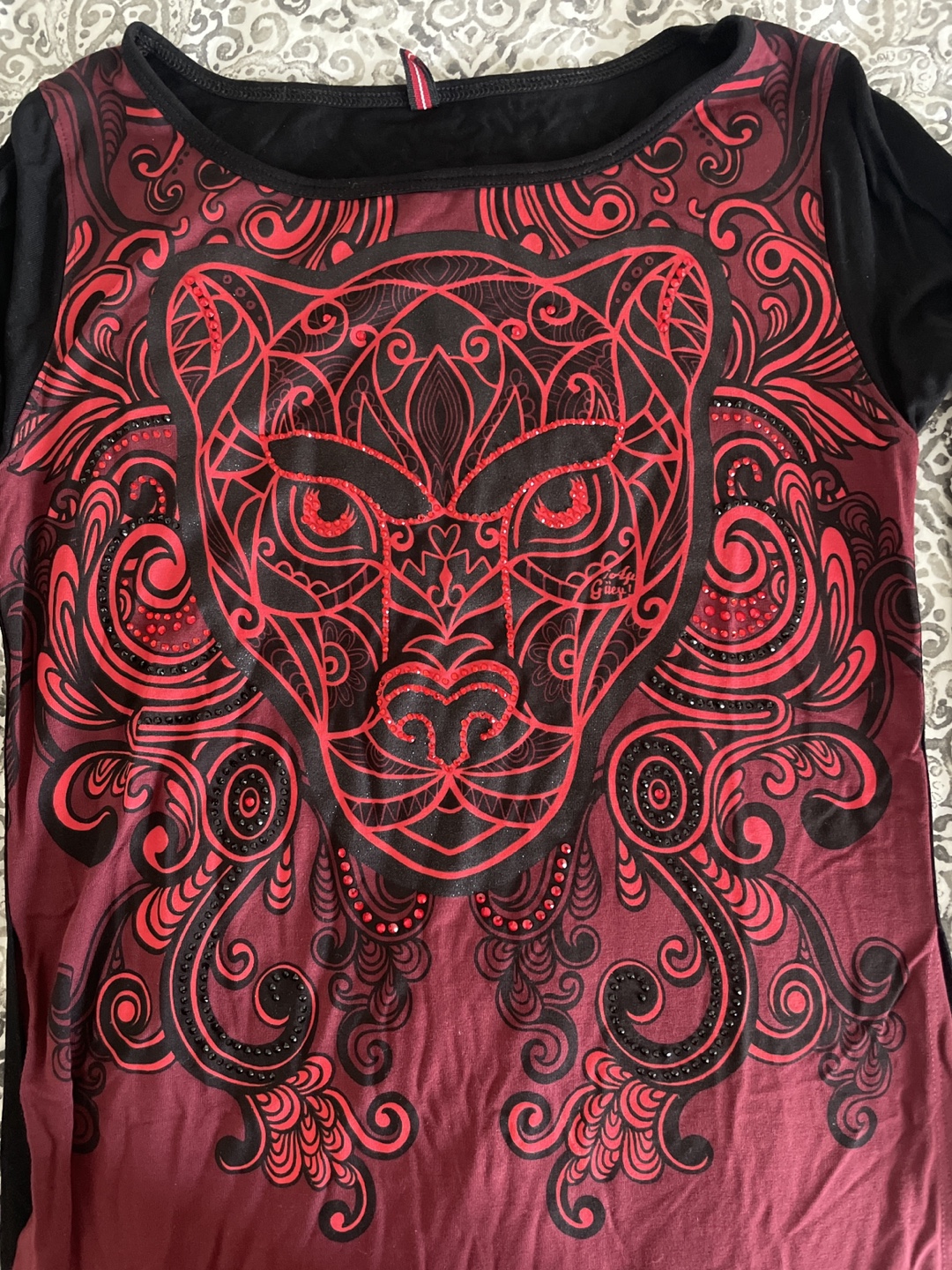 G-III Apparel Cheetah Print Long Sleeve Dress - Size M - photo 2