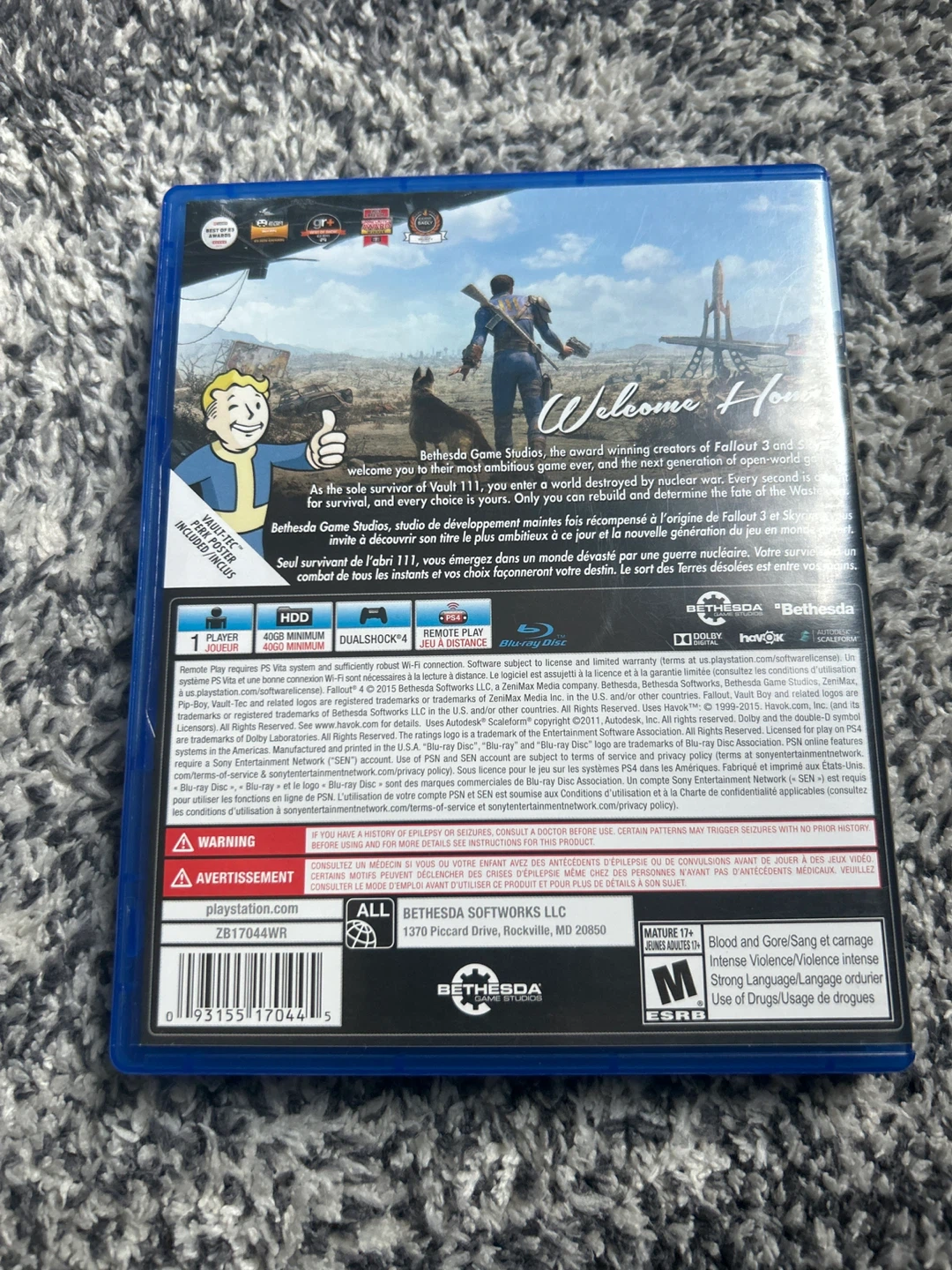 Fallout 4 PS4 Game - photo 2