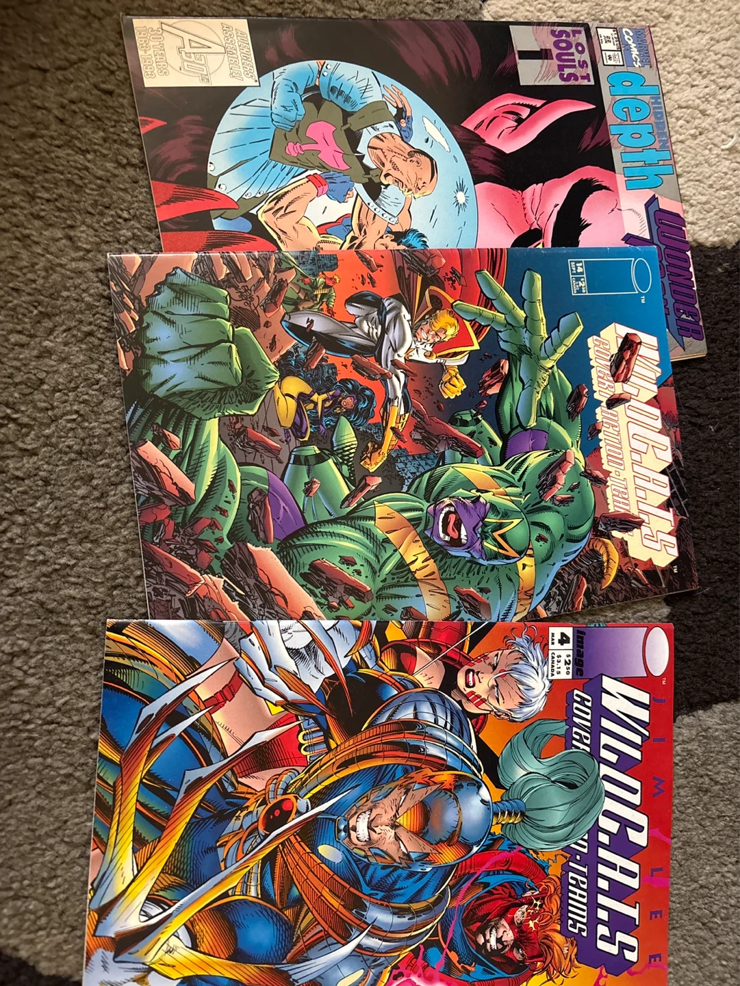 WildC.A.T.S Comic Book Lot