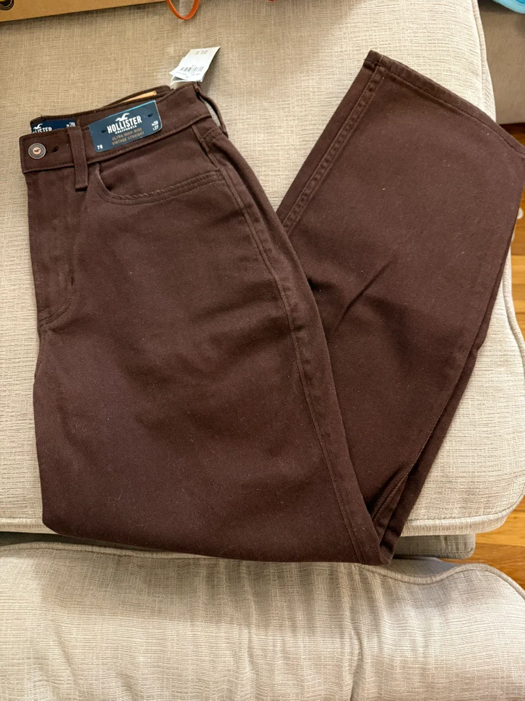CLOSET CLEAN OUT Hollister Brown Jeans
