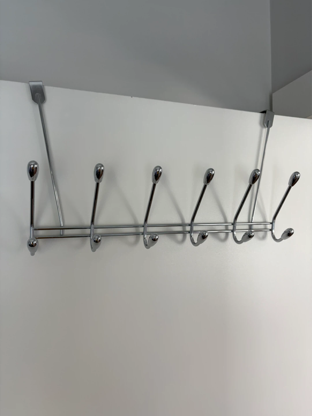 Vintage 70‘s Chrome Door Hanger Wardrobe Style 50‘s - photo 5
