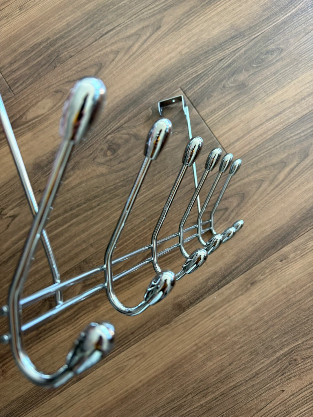 Vintage 70‘s Chrome Door Hanger Wardrobe Style 50‘s - photo 2