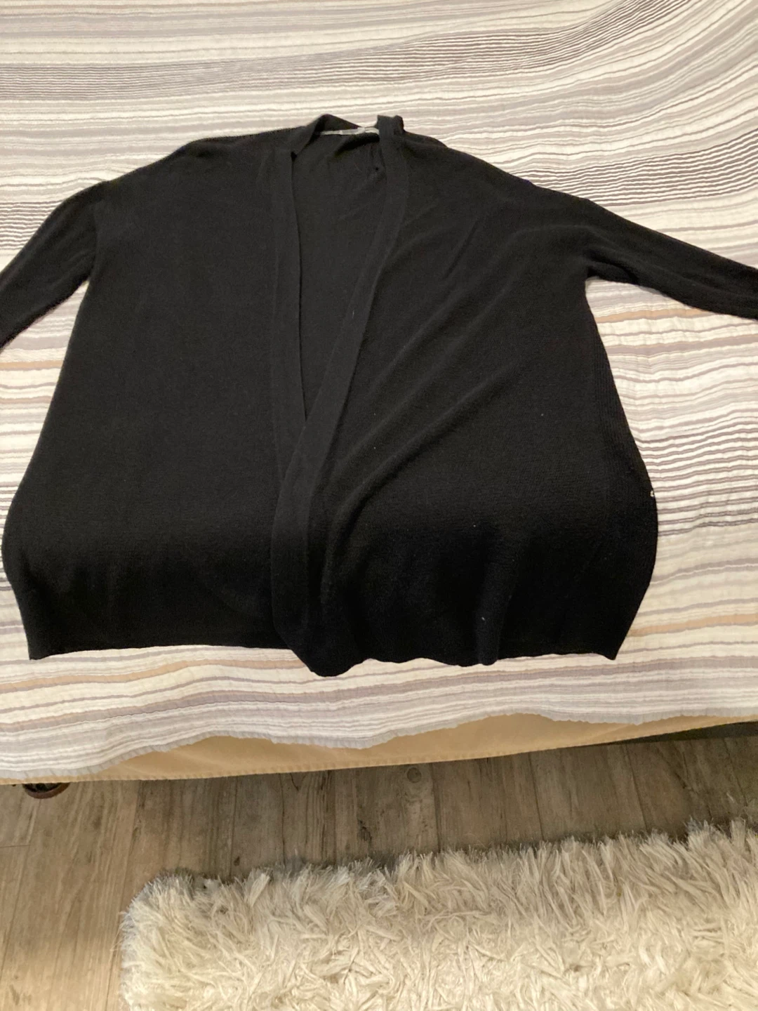 Batwing sweater, and cardigan
