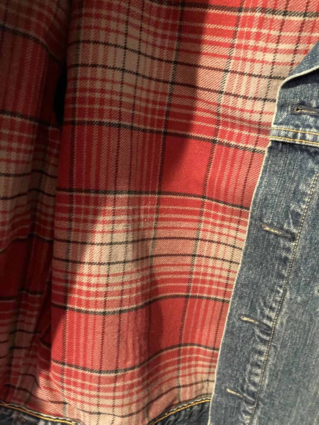 Vintage Levi’s Heavy Duty Flannel Lined Trucker Jean Jacket - photo 4