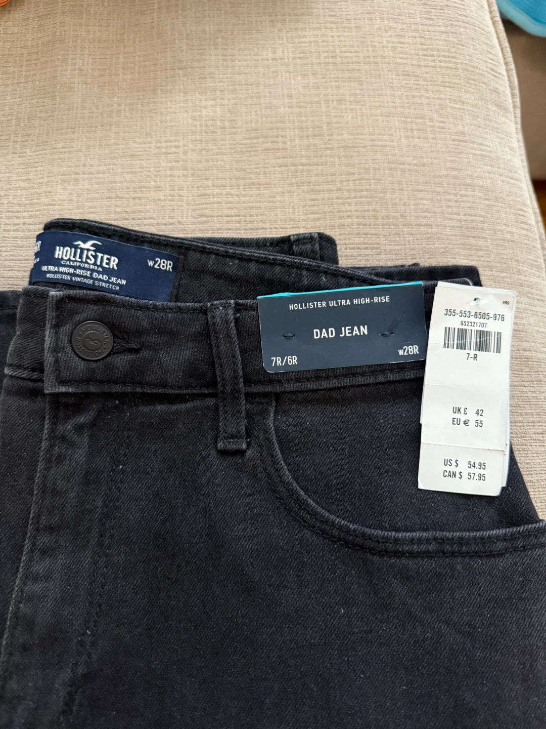 CLOSET CLEAN OUT Hollister Dad Jeans - photo 2