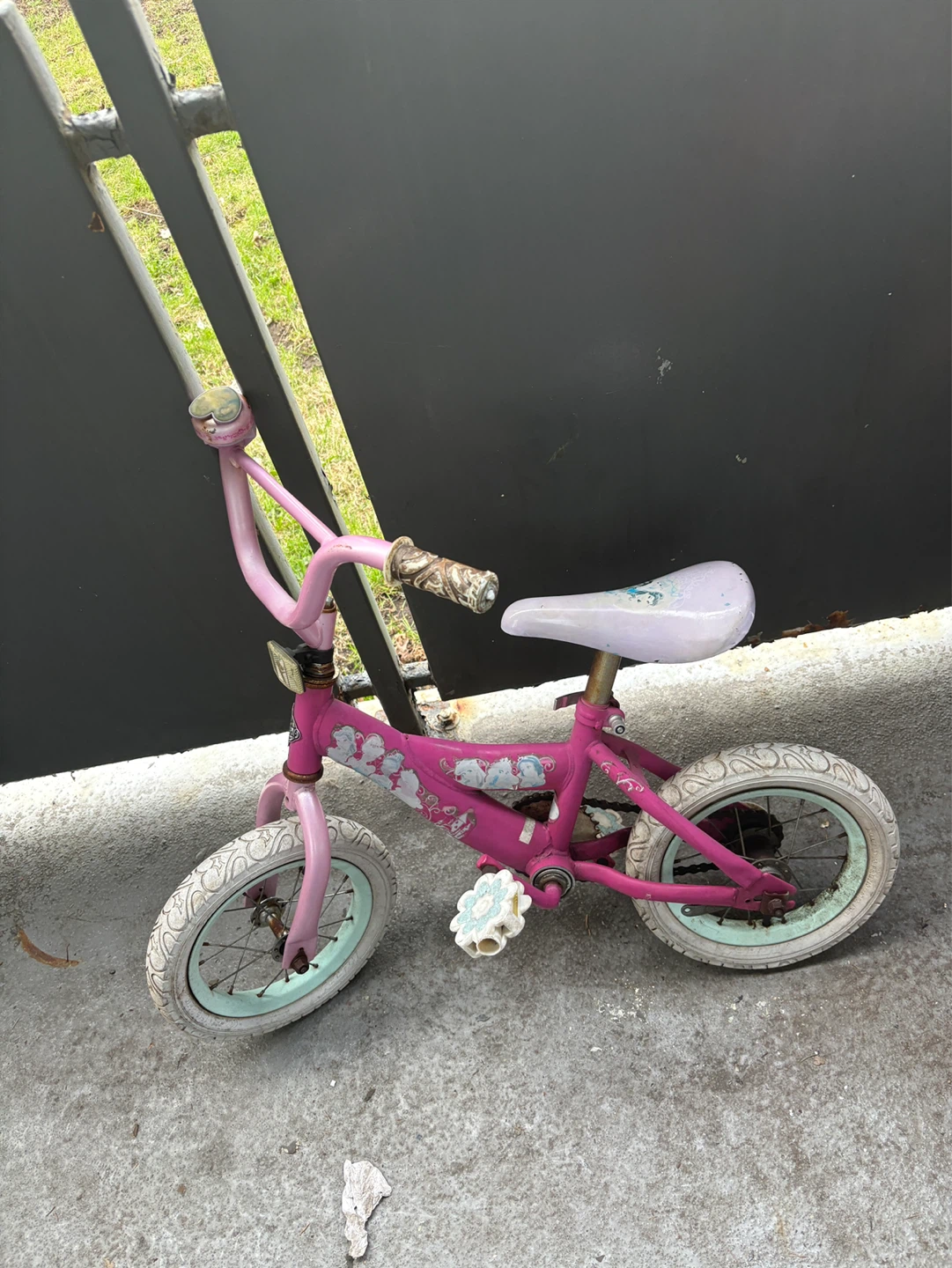 Pink Kids' Bicycle