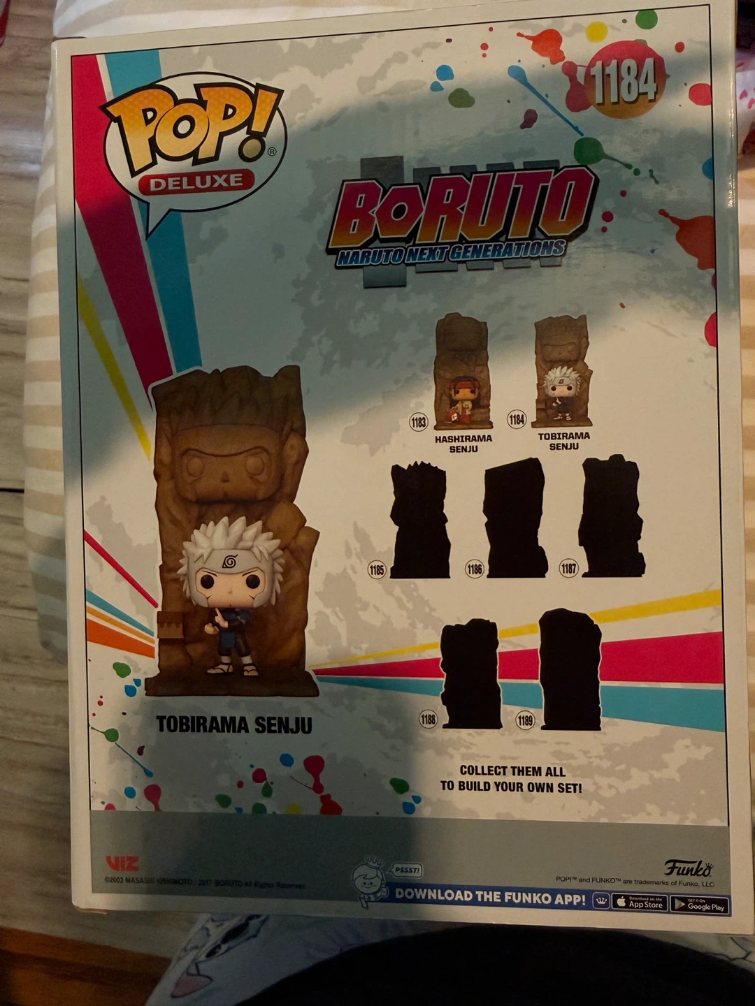 Funko Pop! Deluxe Tobirama Senju #1184 Boruto Vinyl Figure - photo 5