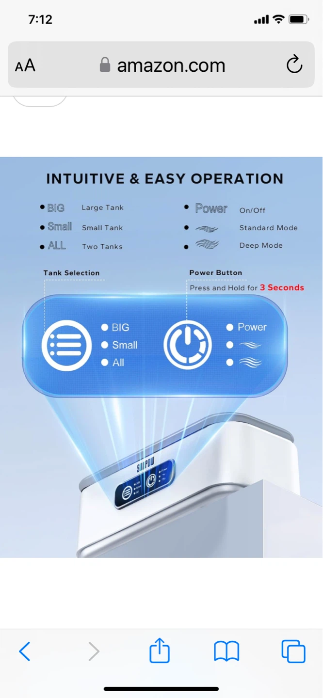 SUNPOW Ultrasonic Jewelry Cleaner Machine - photo 5