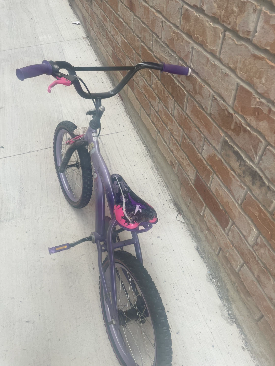 Purple Kids Tinker Bell Bike - photo 3