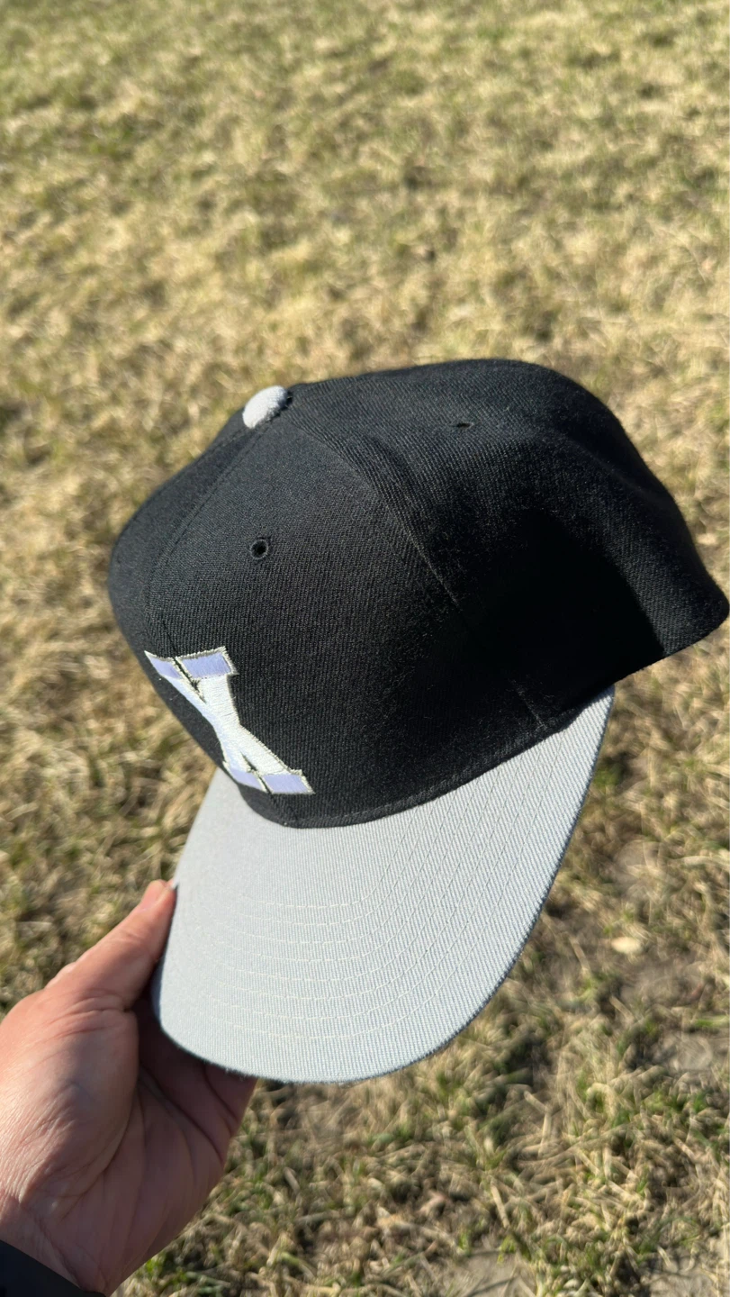 Rare Black and Grey "Malcom X" Baseball Cap - photo 3