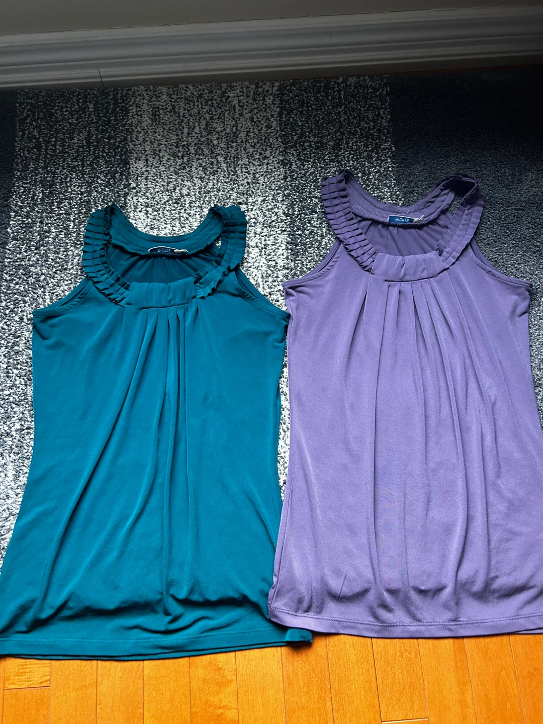 Ricki's Women's Sleeveless Tops - Teal & Purple - XS/TP - photo 2