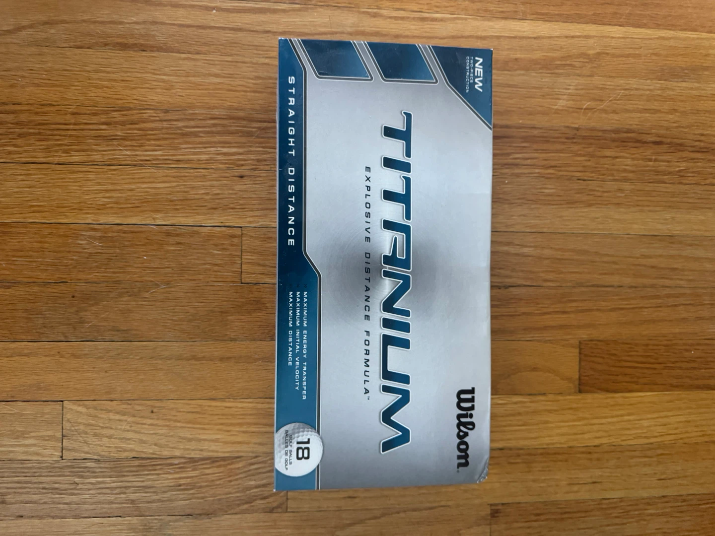 Wilson Titanium Golf Balls - 18 Count