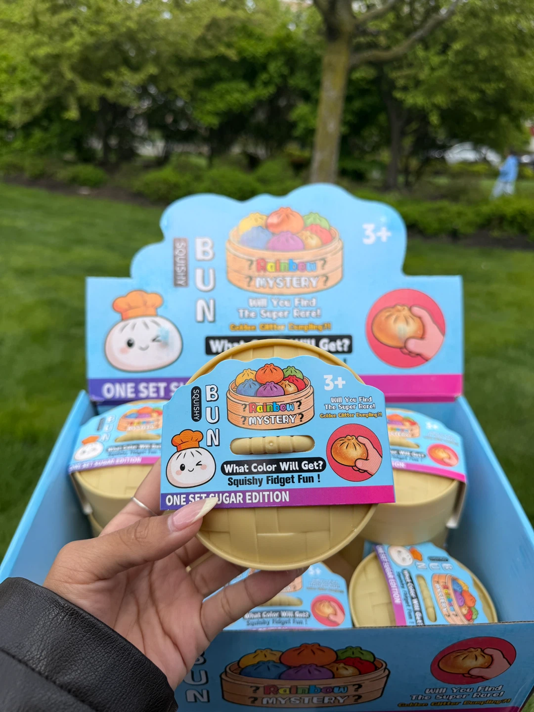 Viral Squishy Dumpling Toy – Stress Relief for Kids & Adults