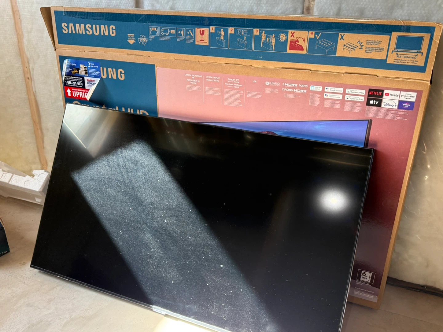 Samsung 50" Crystal UHD TU7000 7 Series TV - photo 3