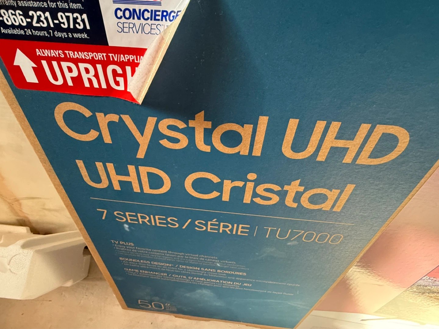 Samsung 50" Crystal UHD TU7000 7 Series TV - photo 4