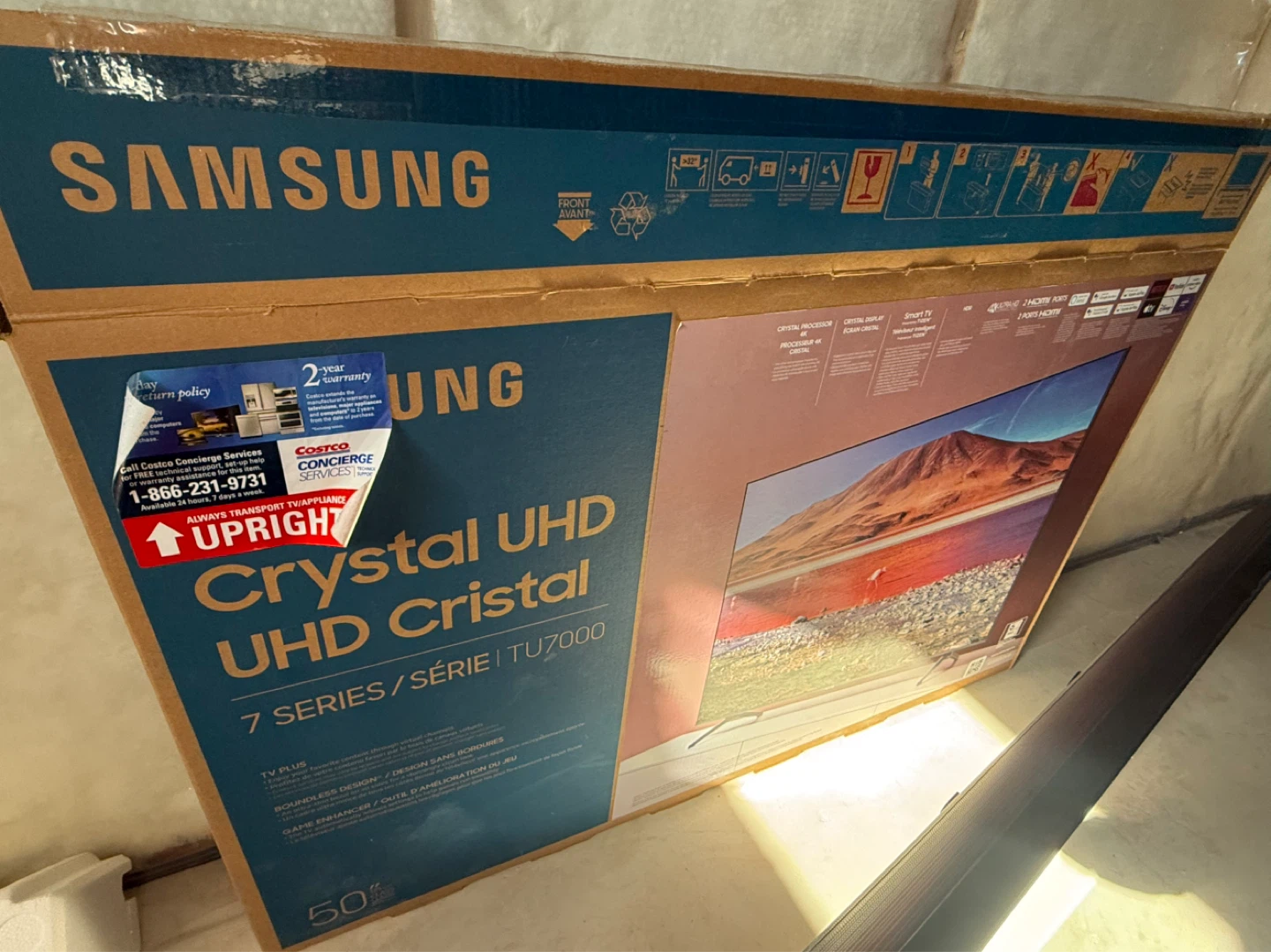 Samsung 50" Crystal UHD TU7000 7 Series TV - photo 2