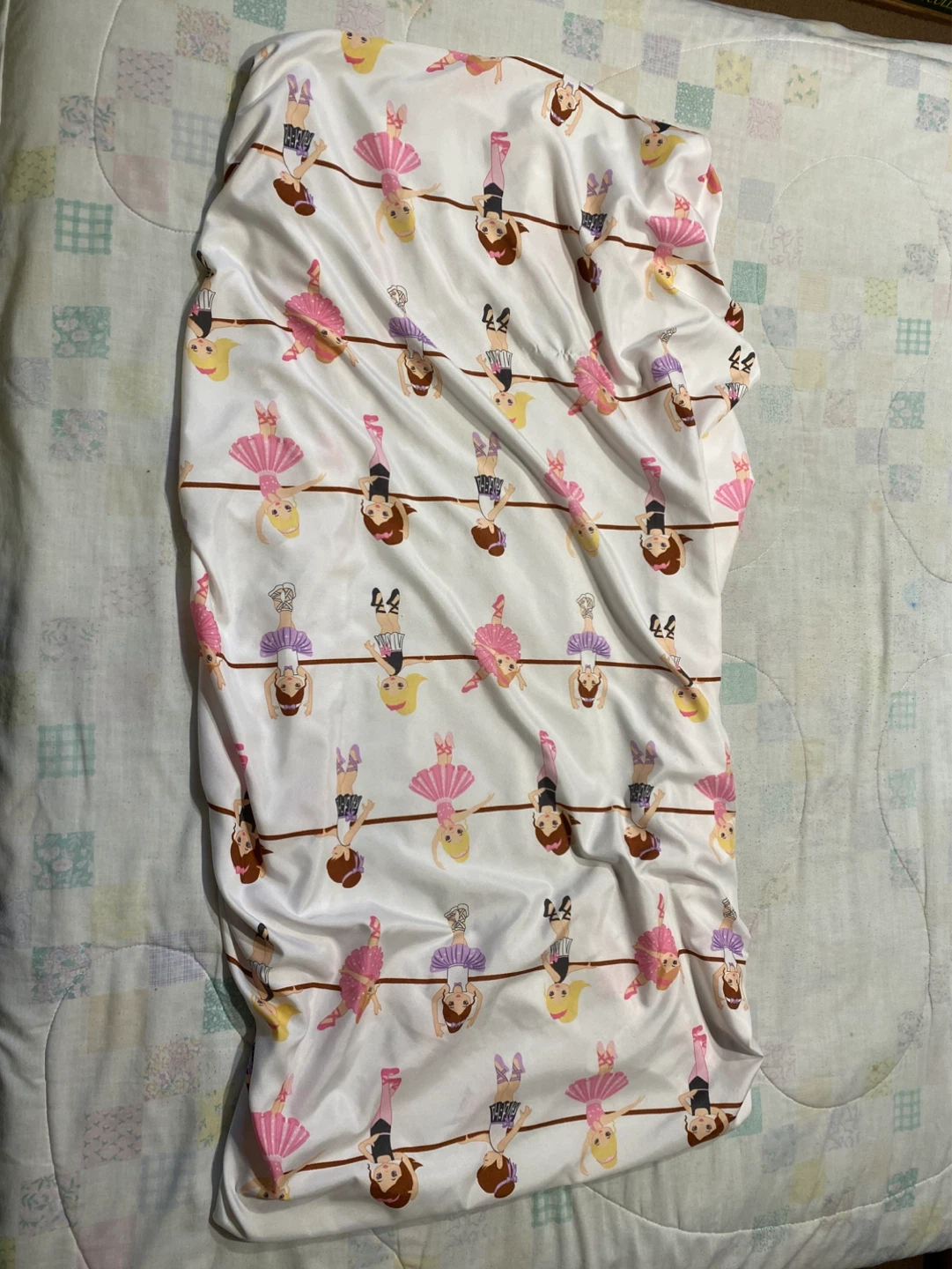 Kids Ballerina Print Fitted Sheet