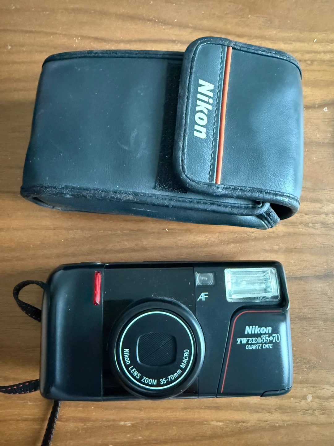 Nikon TW Zoom 35-70mm Quartz Date Camera with Case