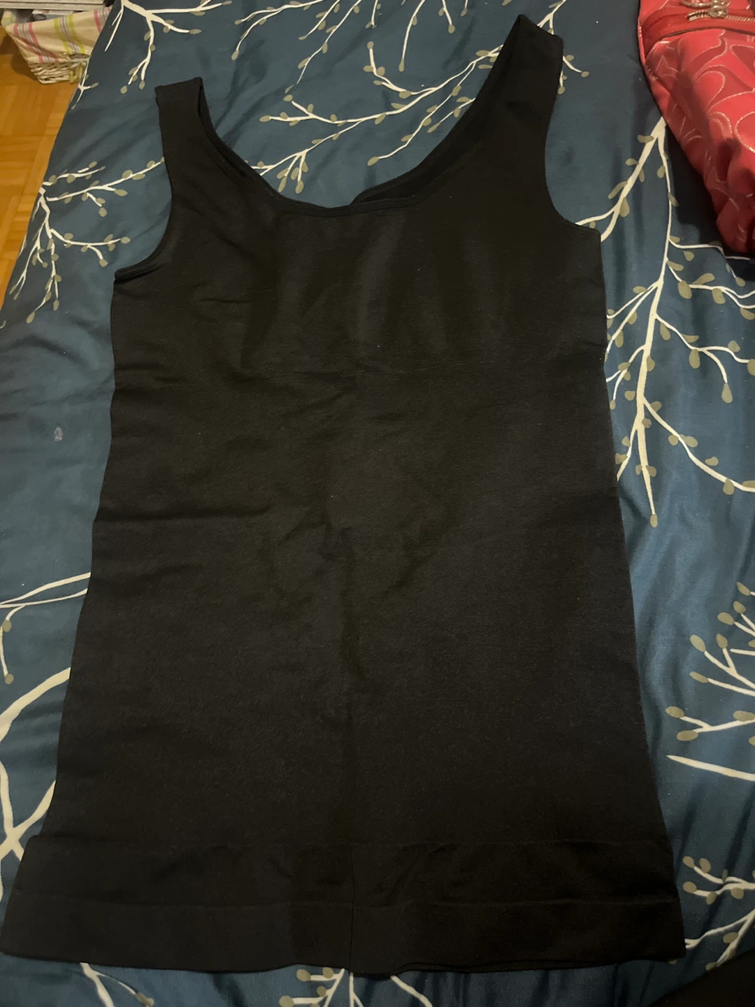 Black form fitting Tank Top - Size 0XL