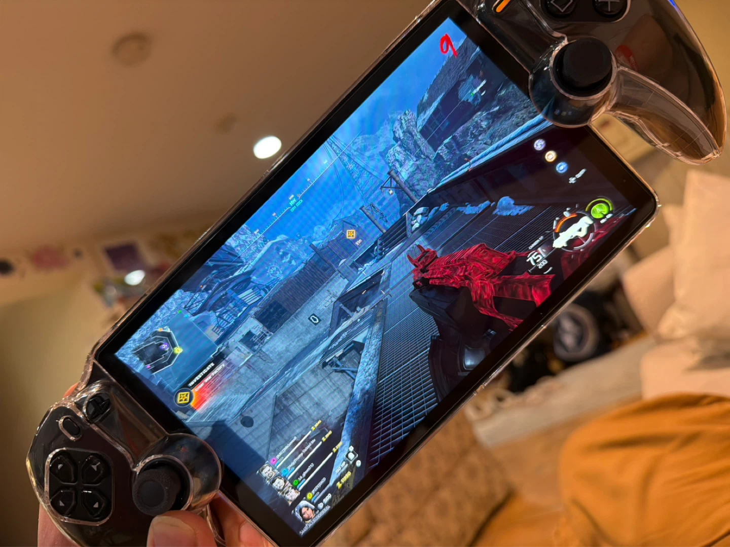Gaming Handheld Controller Grip with Integrated Screen - photo 2