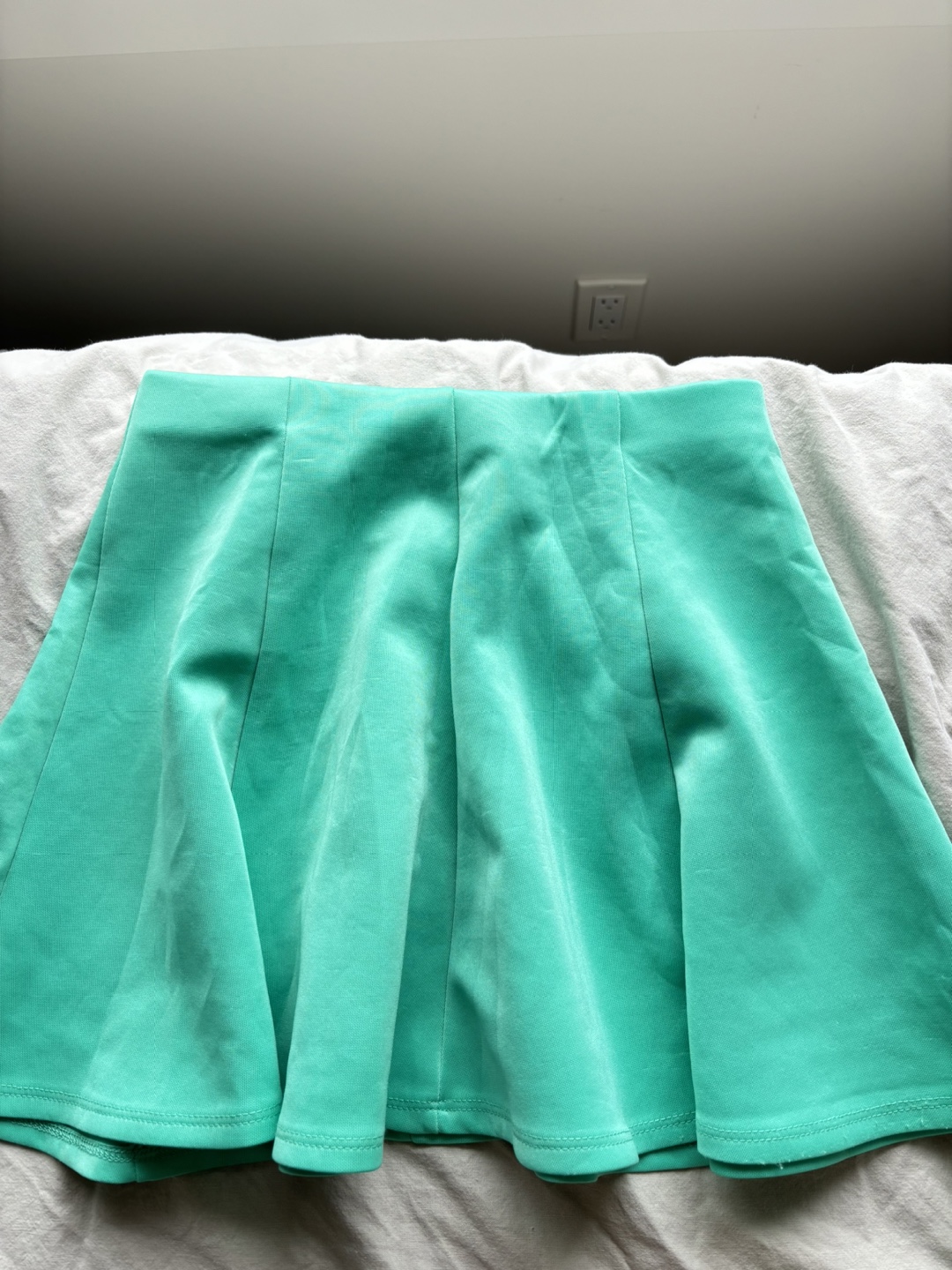 Forever 21 Aqua Skater Skirt - Size Small - photo 2