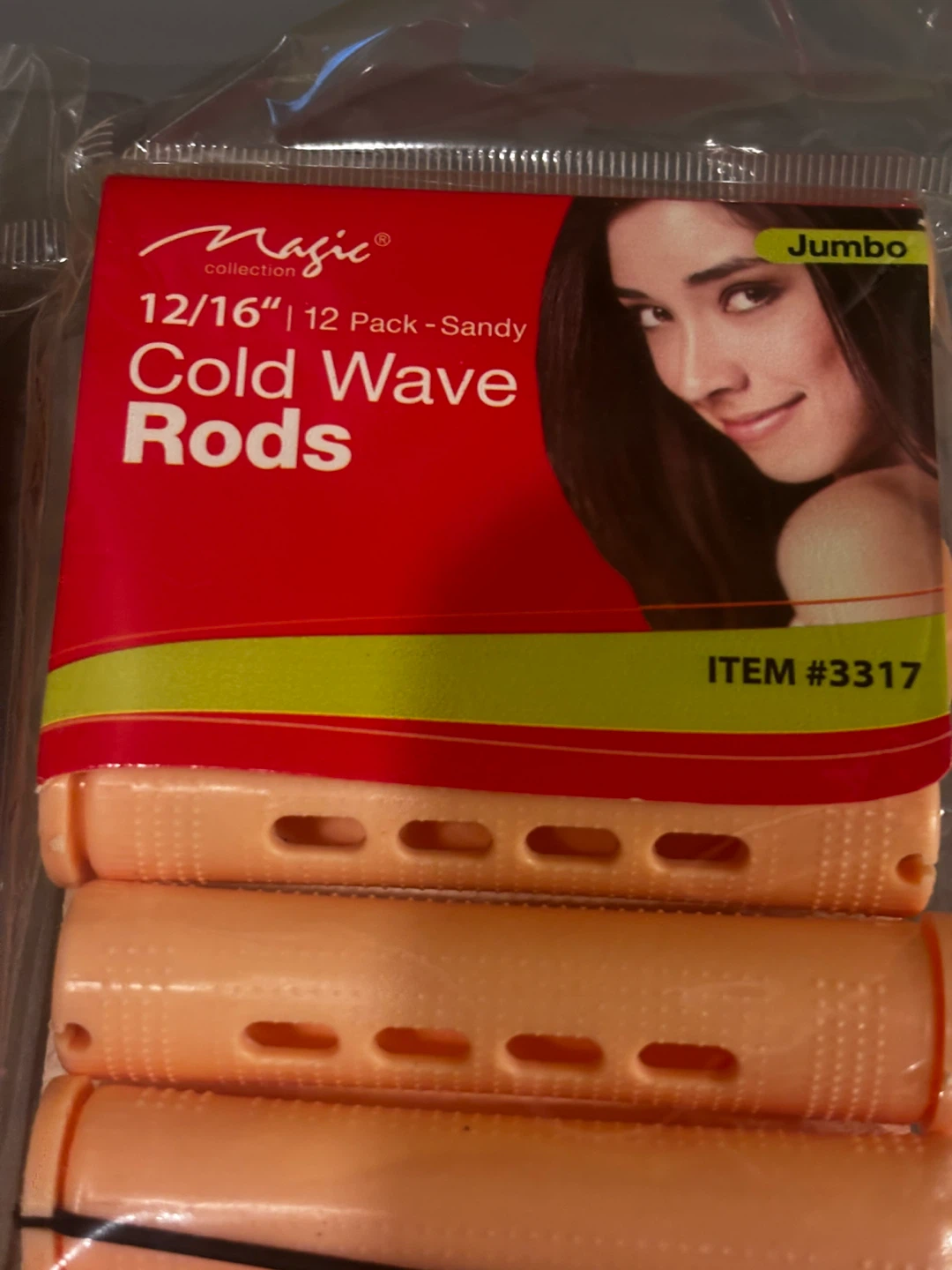 Magic Collection Jumbo Cold Wave Rods - Sandy (24 Pack) - photo 2