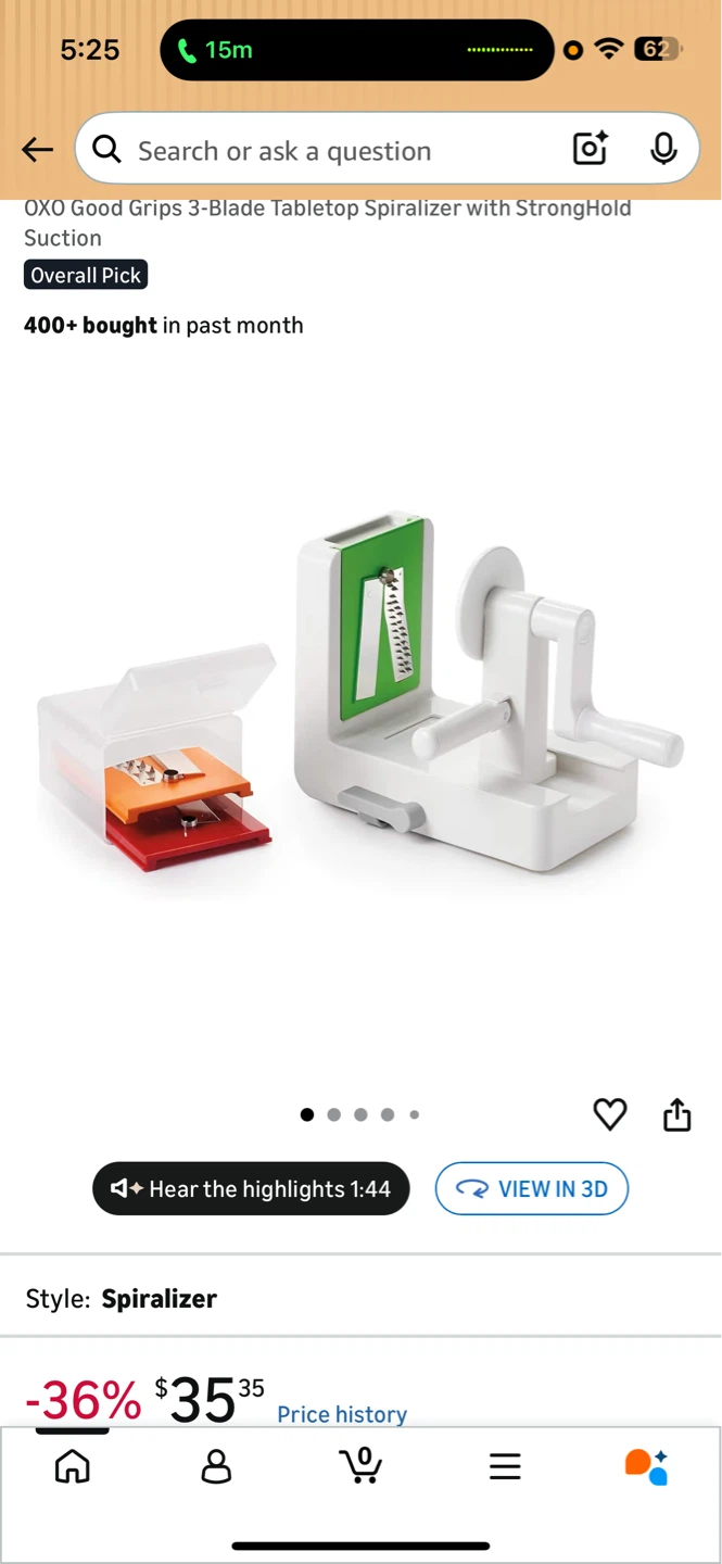 OXO Good Grips Spiralizer - photo 3