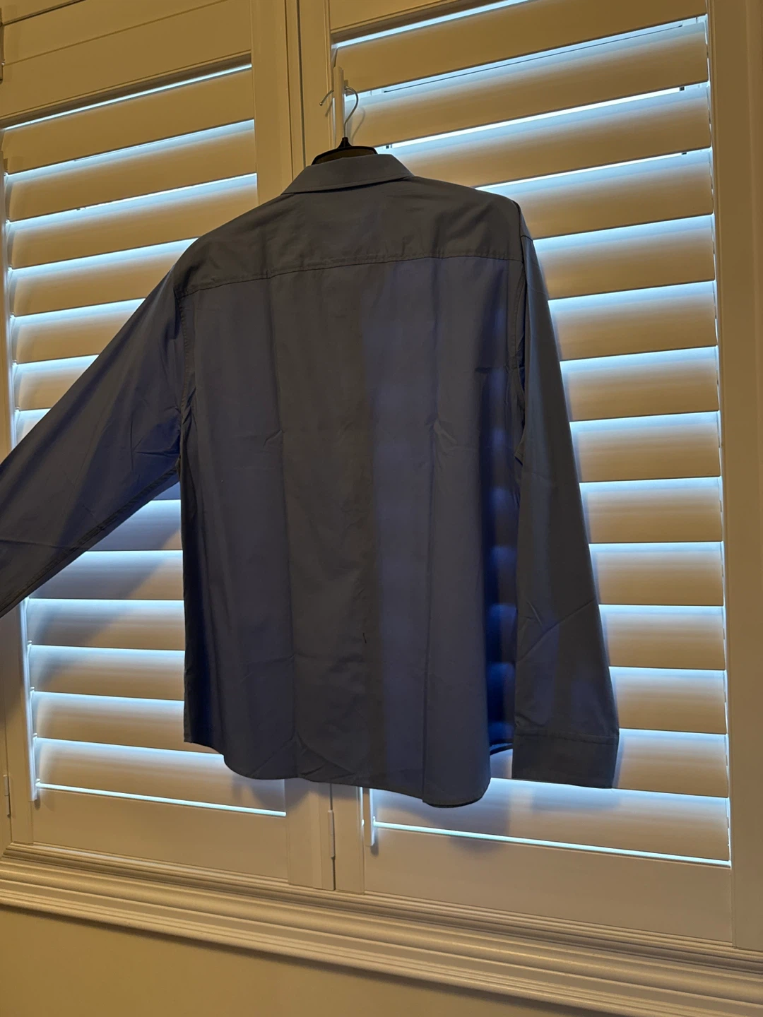 Calvin Klein Blue Long Sleeve Button-Up Shirt - photo 2